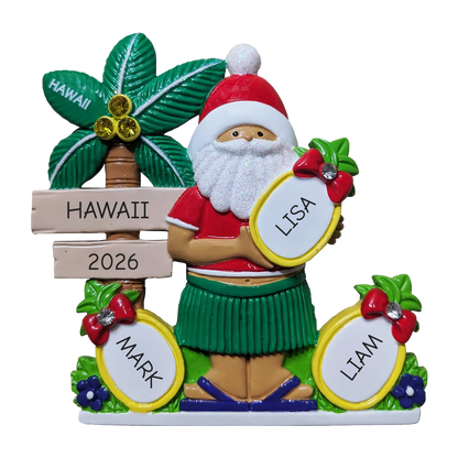 313: Pineapple Family of 3 Tabletop Ornament