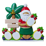 314: Pineapple Family of 4 Tabletop Ornament