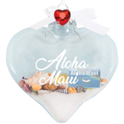 BB101AM: Heart Ornament - Aloha Maui