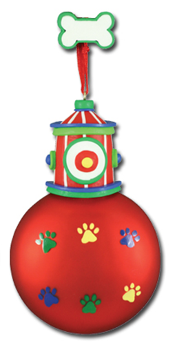 CL159: FIRE HYDRANT GLASS BALL