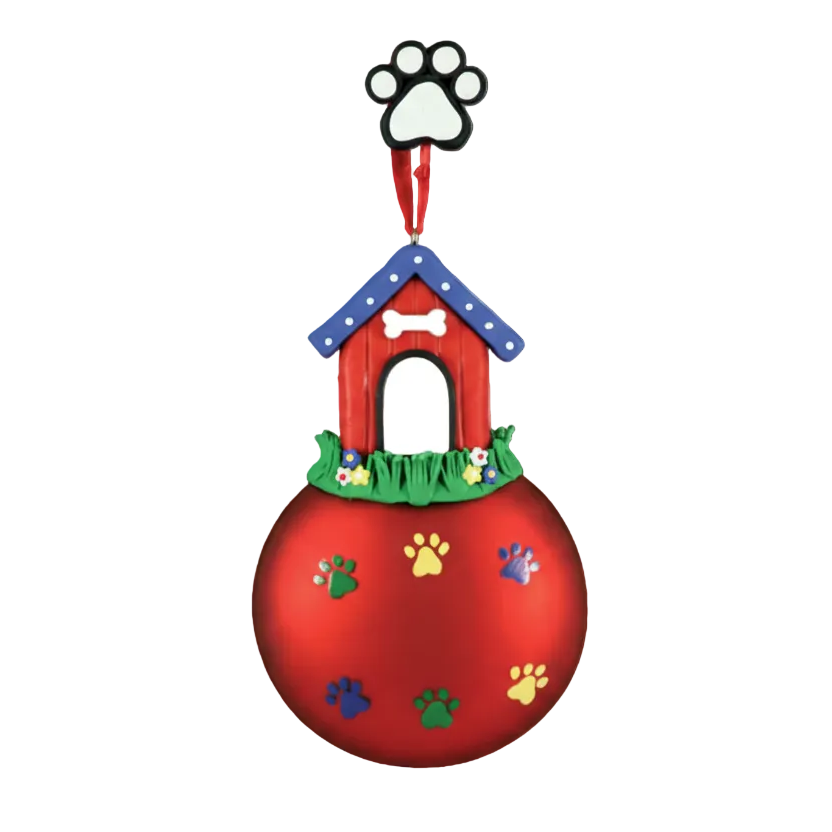 CL160: Glass Dog House Ball