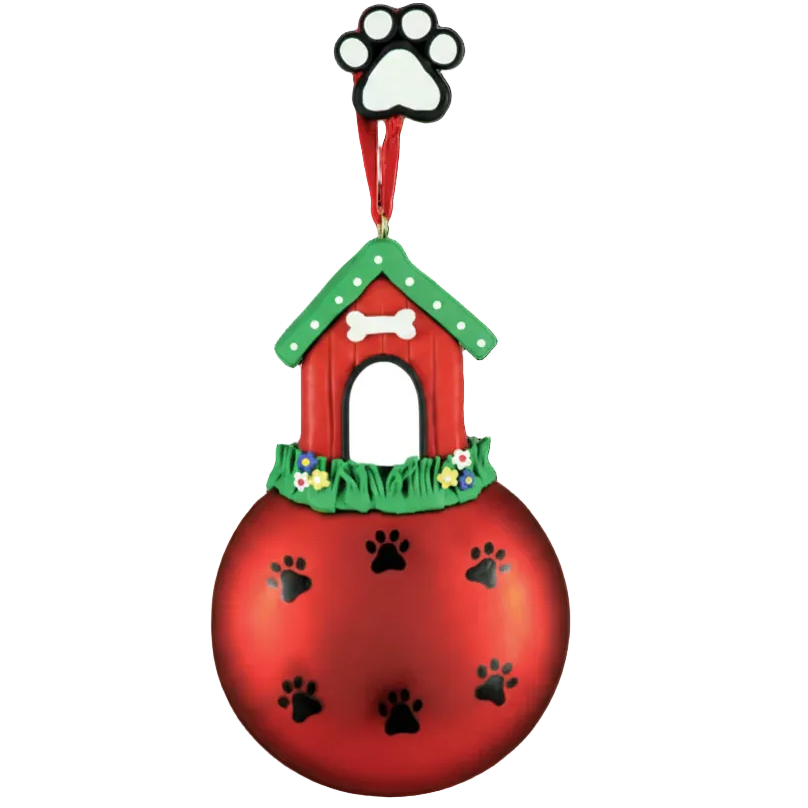CL160: Glass Dog House Ball