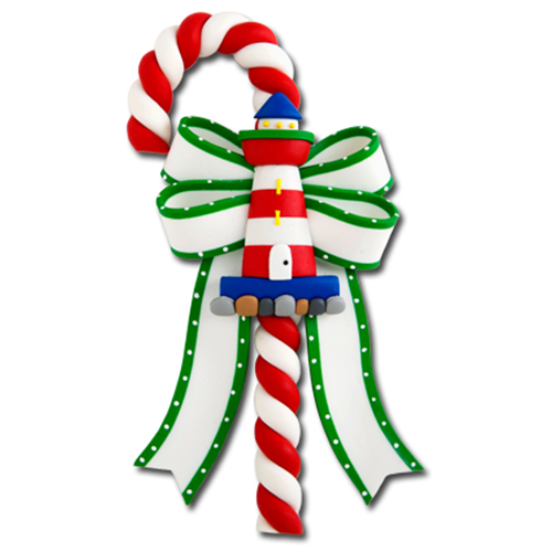 CL183: LIGHTHOUSE CANDY CANE - 24 Pack