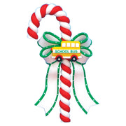 CL288: School Bus Candy Cane