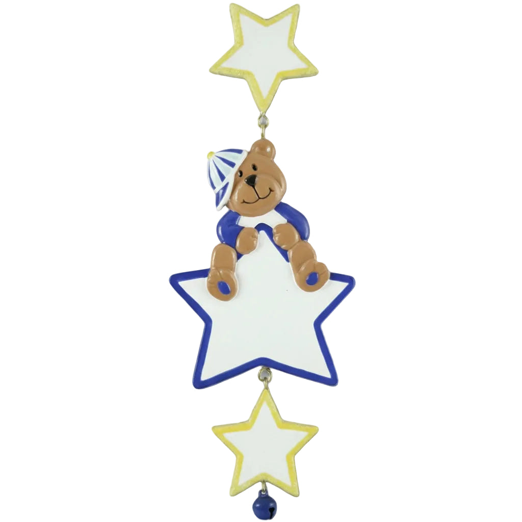 CR111: Baby Boy Bear w/ Stars