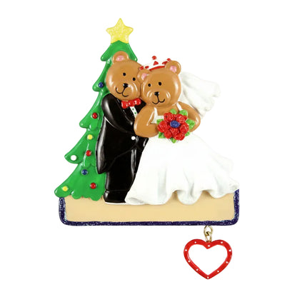 CR139: Christmas Tree Wedding Couple