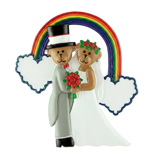 CR159: Wedding Rainbow Couple