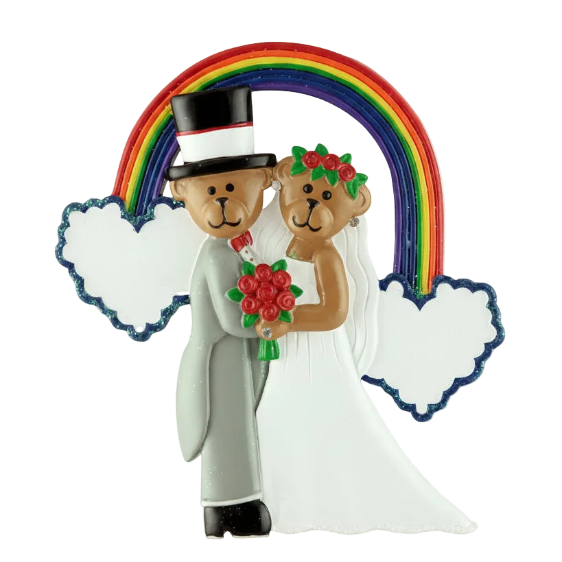 CR159: Wedding Rainbow Couple