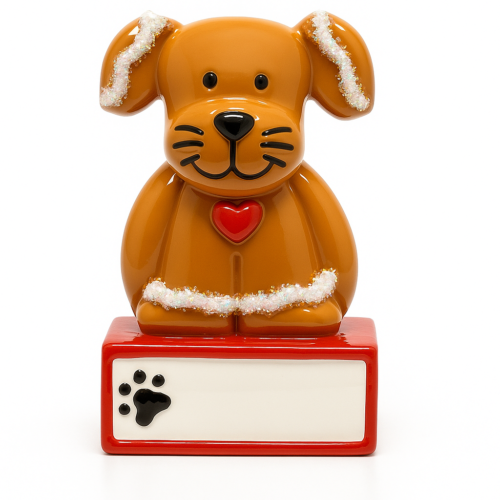 LR214D: Gingerbread Dog Table Top Add On