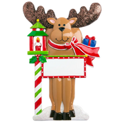 CR229PK: Glitter Antler Moose - 36 Pack