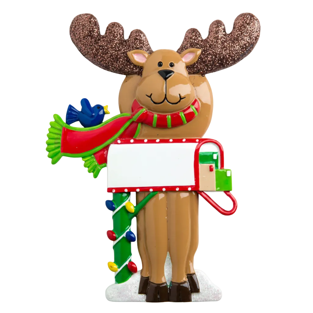 CR229PK: Glitter Antler Moose - 36 Pack