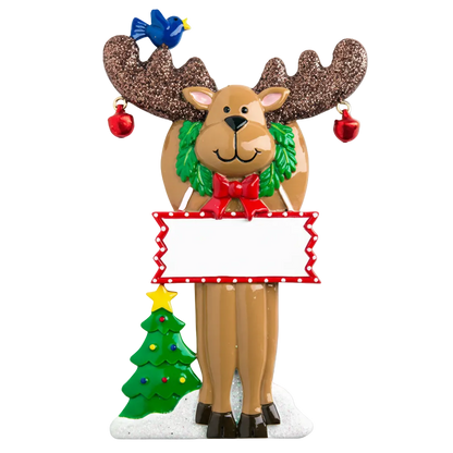 CR229PK: Glitter Antler Moose - 36 Pack