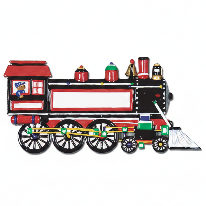 CR353PK: Black/Red Christmas Train - 24 Pack