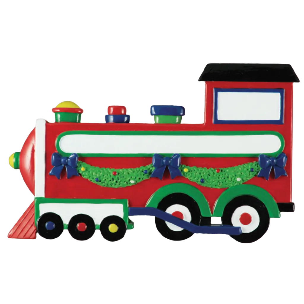 CR354PK: Train w/ Garland - 24 Pack