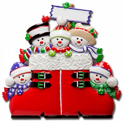 CR445: RED SNOWMAN BOOTS 5