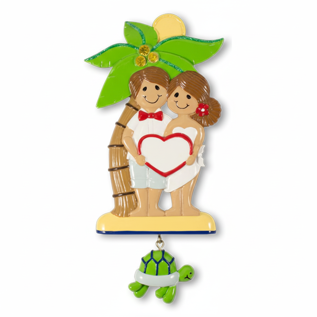 CR501: Tropical Wedding w/ Heart