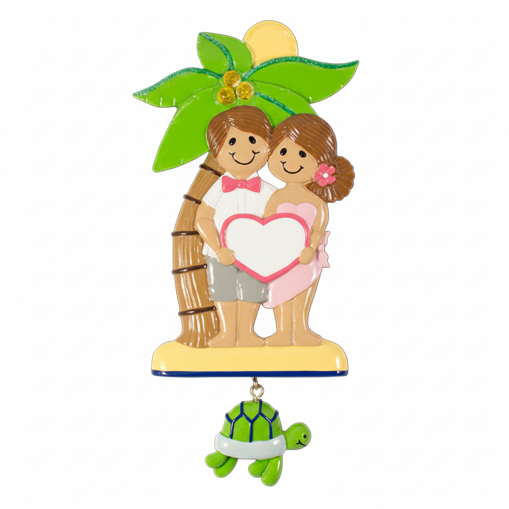 CR501: Tropical Wedding w/ Heart