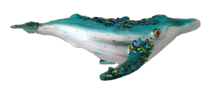 HZZ115: Glass Cetacean Whale