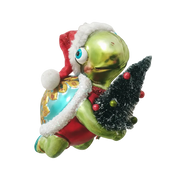 HZZ120: Glass Turtle w/ Tree - 12 Pack