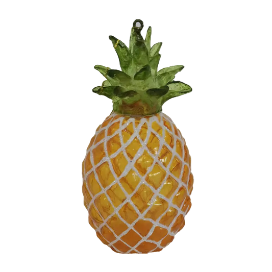 HZZ121: Clear Glass Pineapple (3 Colors)