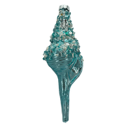 HZZ131: Aqua Glass Shell