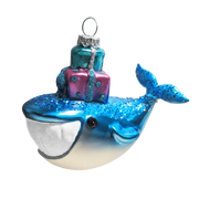 HZZ133: Glass Whale w/ Smile