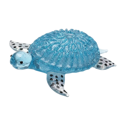 HZZ135: Glass Turtle w/ Spots - 12 Pack