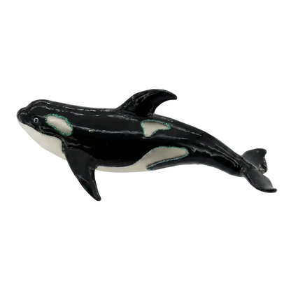 HZZ137: Glass Orca - 12 Pack