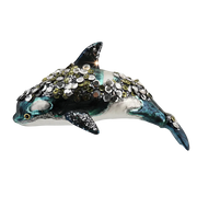 HZZ139: Glass Beaded Orca