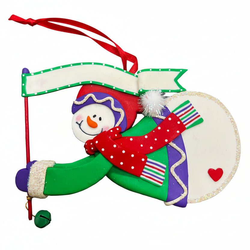 CL400F: Flying Snowman - Flag