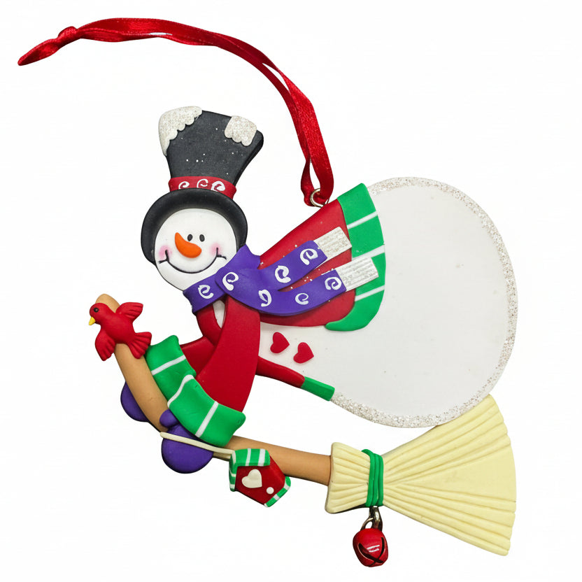 CL400B: Flying Snowman - Broom