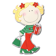 JK111: Girl w/ Present