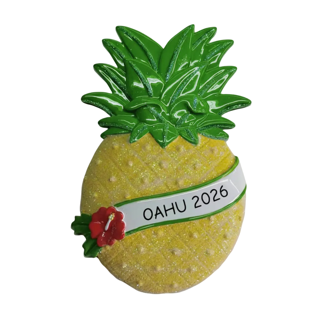 KK407P: Tropical Pineapple Ornament