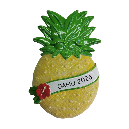 KK407P: Tropical Pineapple Ornament