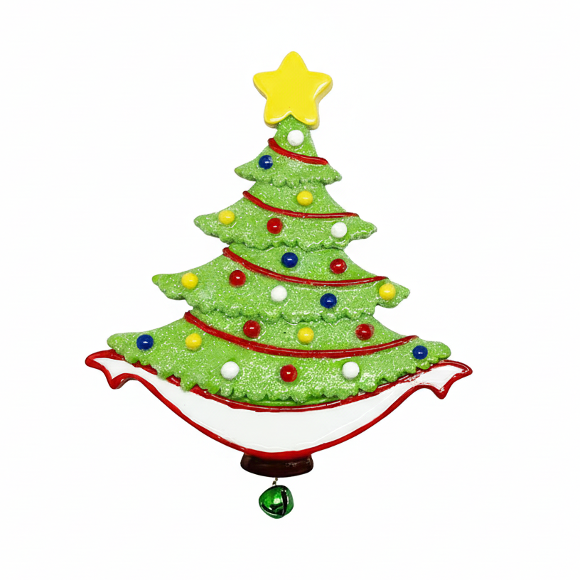 LR112: Christmas Tree with Banner