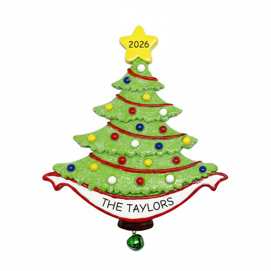LR112: Christmas Tree with Banner