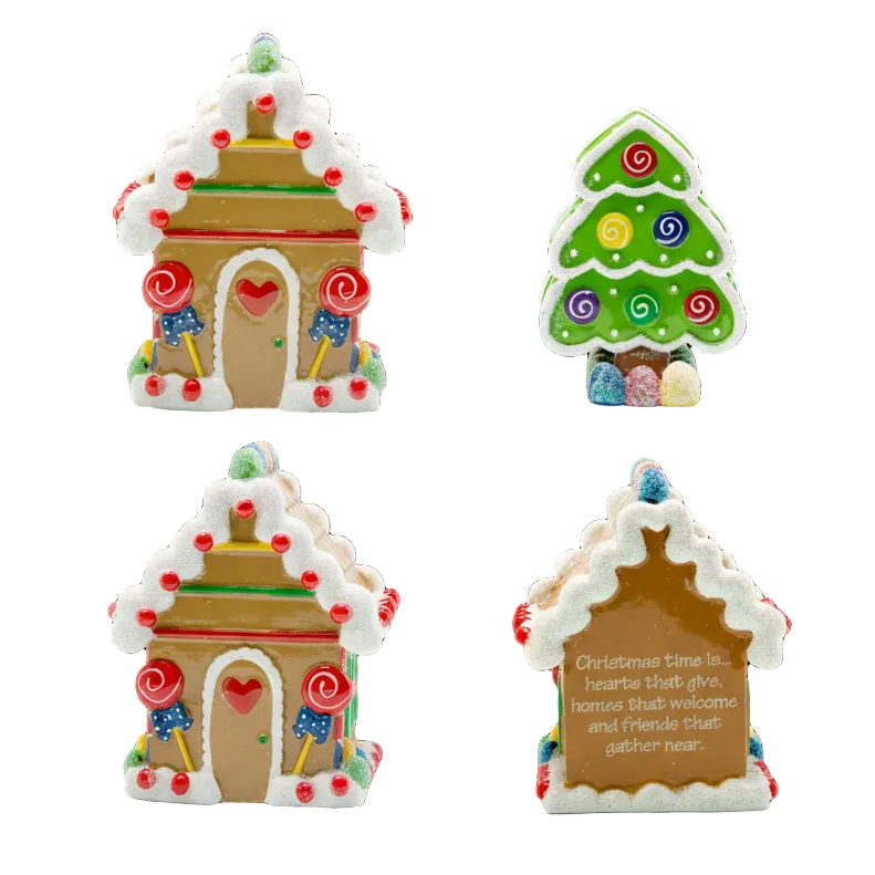 LR114: Gingerbread Table Topper House & Tree