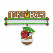 LR130T: Tiki Bar Sign w/ Coconut Drink