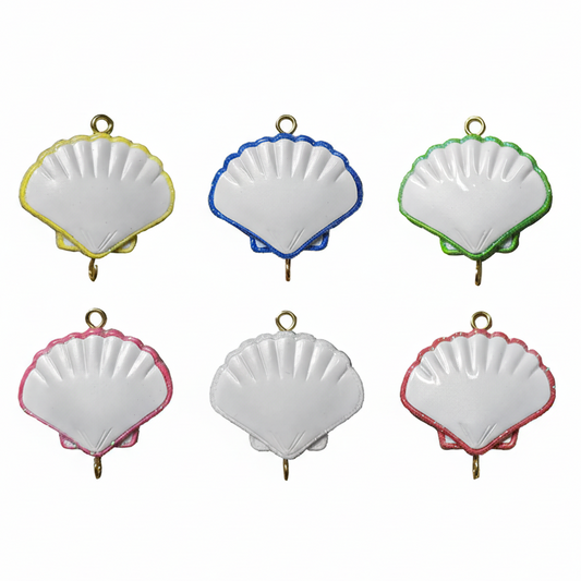 LR133PK: Scallop Linking Component (6 Color Options)