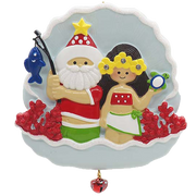 LR133: Santa Scallop w/ Girl