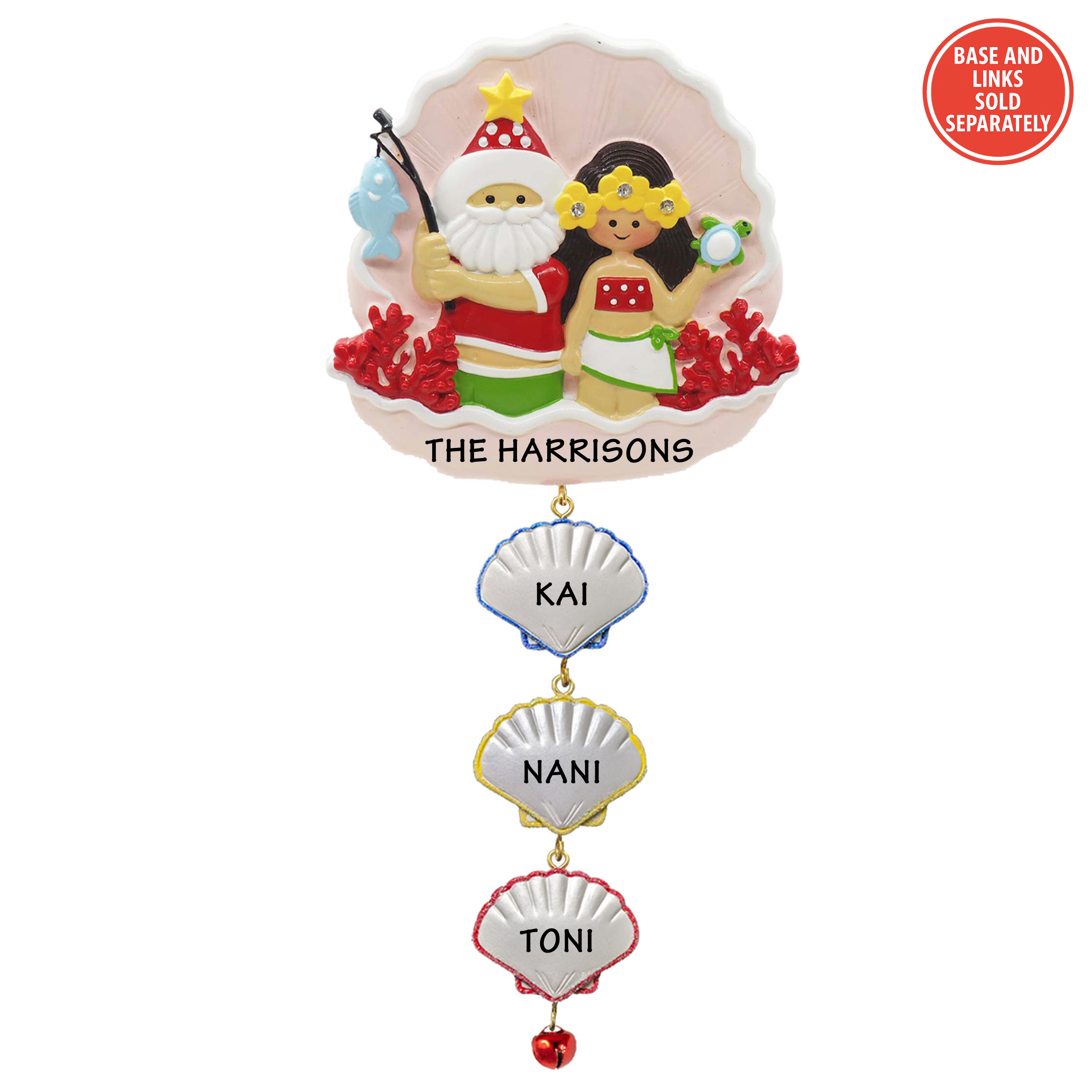 LR133: Santa Scallop w/ Girl