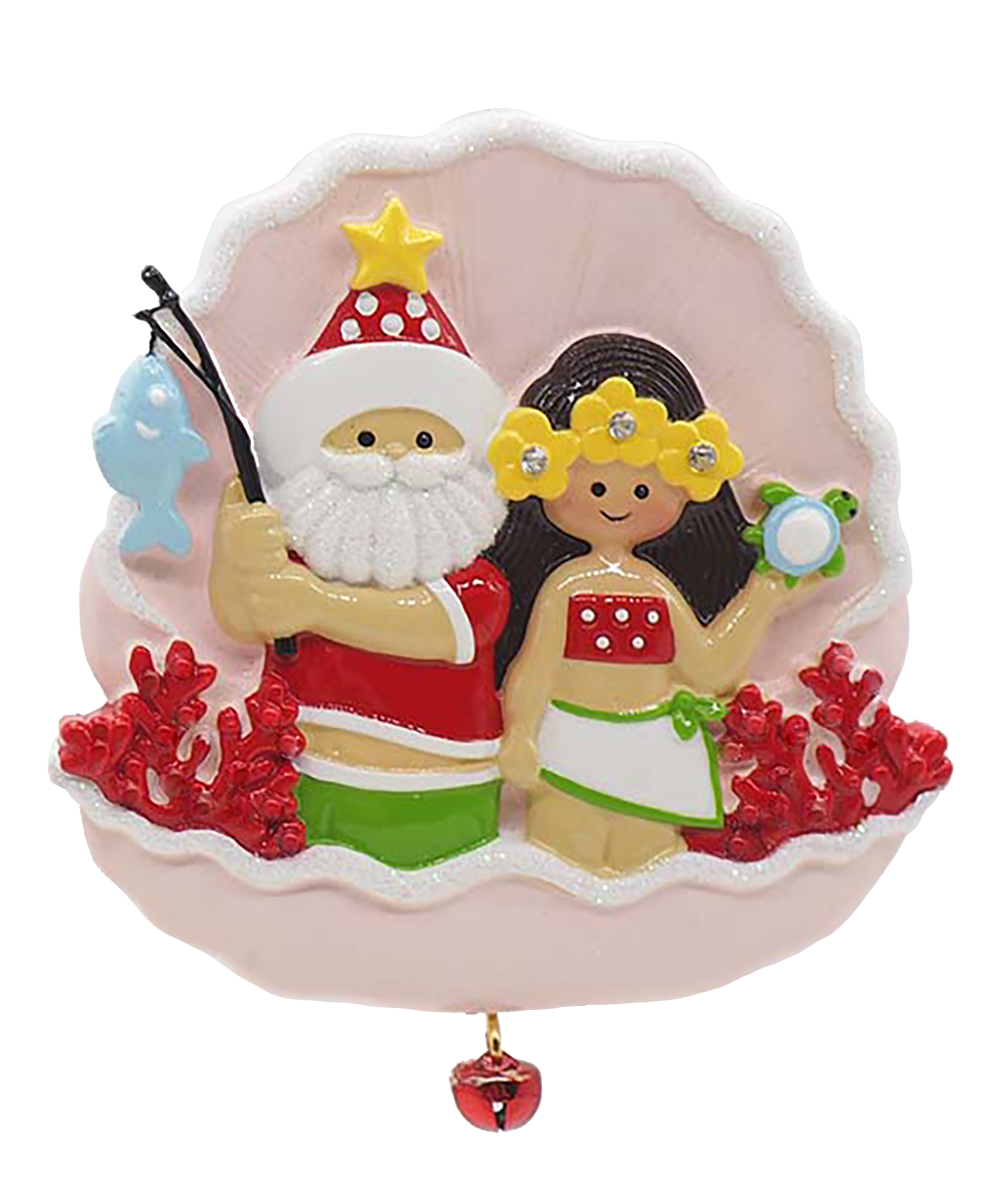 LR133: Santa Scallop w/ Girl