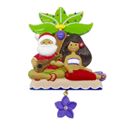 LR134: Santa Ukulele Couple