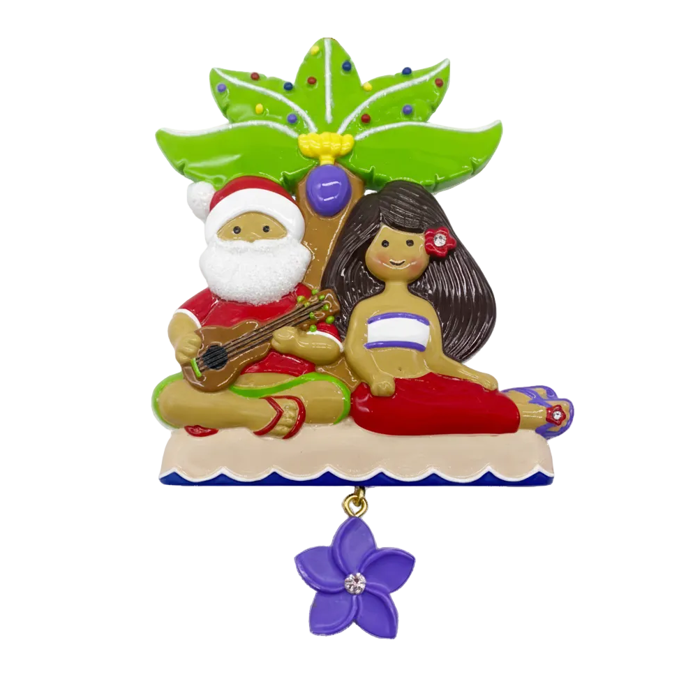 LR134: Santa Ukulele Couple