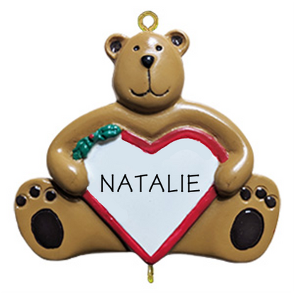 LR204: BEAR W/ HEART COMPONENT