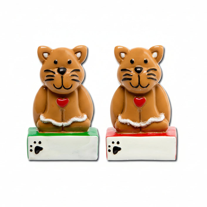 LR214C: Gingerbread Cat Table Top Add On