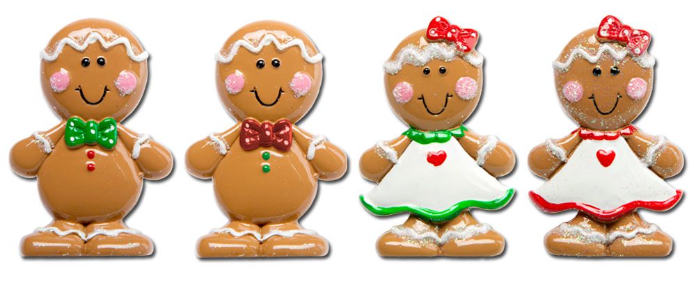 LR214: Gingerbread Boy & Girl Table Top Add On