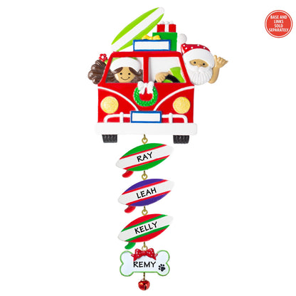 NT259: VW Van Santa & Mrs. Claus