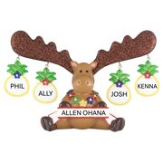 LR304T: Tropical Moose Figurine - Family 4
