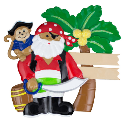 NT188: Pirate Santa & Monkey